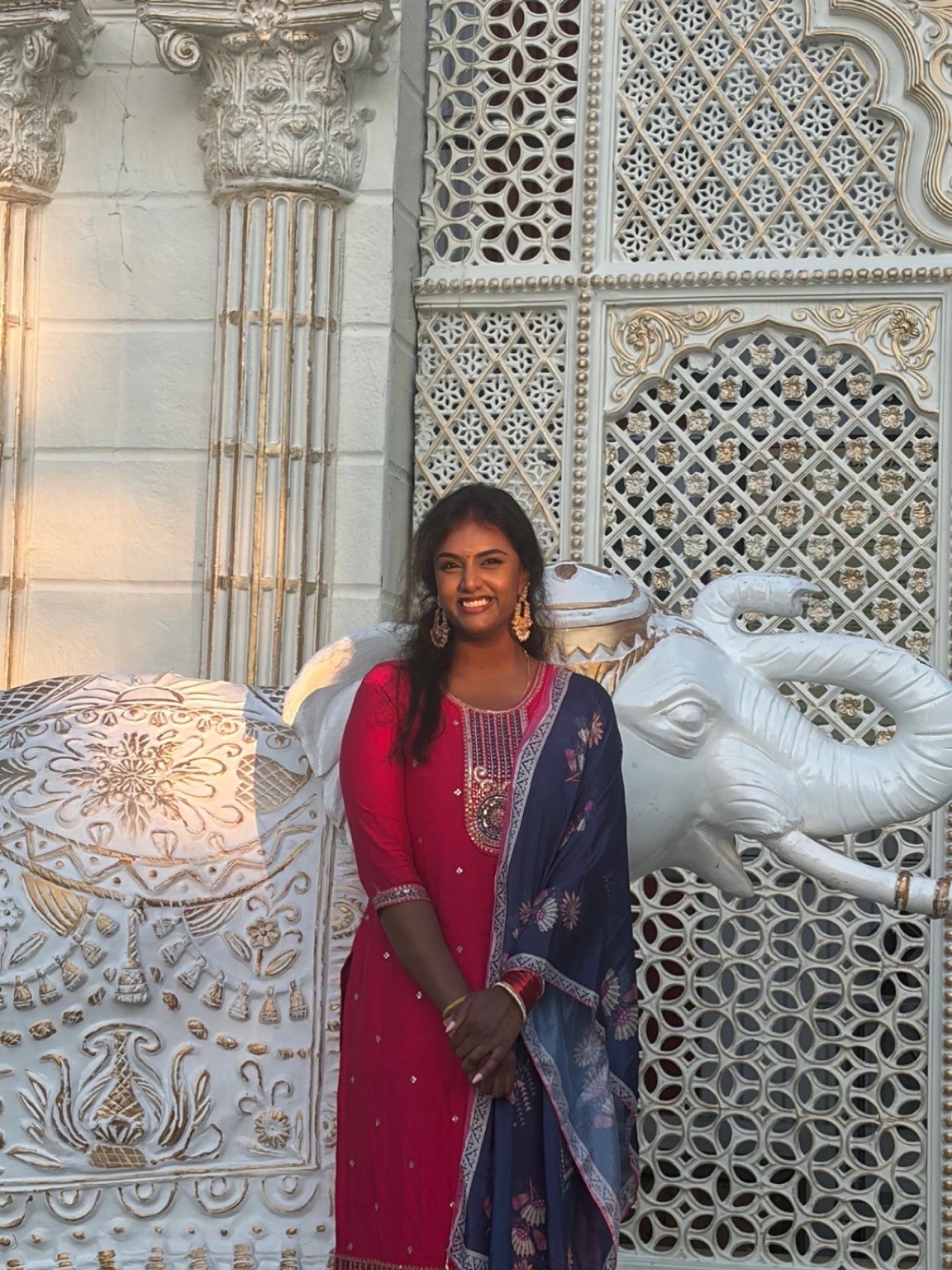 Vamini at a community and cultural event